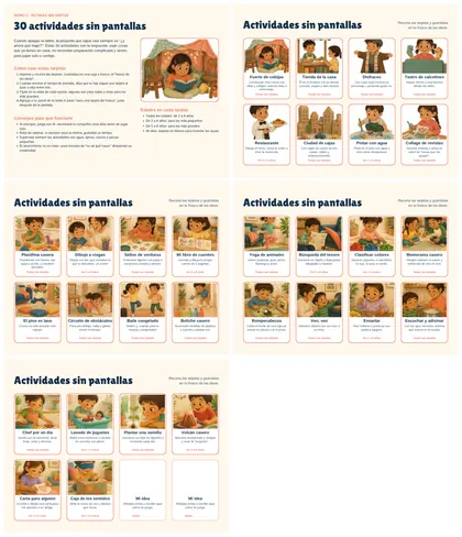 30 actividades sin pantallas