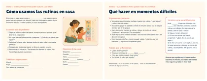 Guía para quien cuida a tus hijos